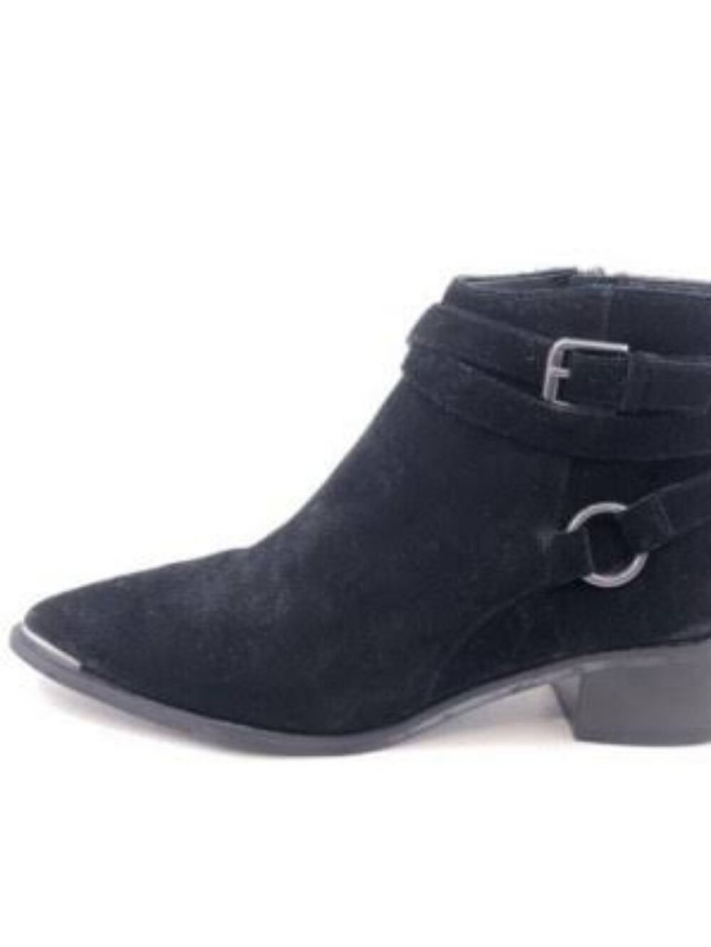Marc Fisher LTD  Yatina Black‎ Suede Ankle Boot  Women Size 6  NEW